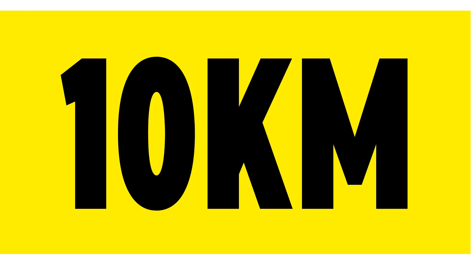 10KM route