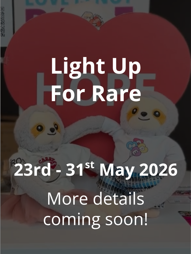 Light Up For Rare detail
