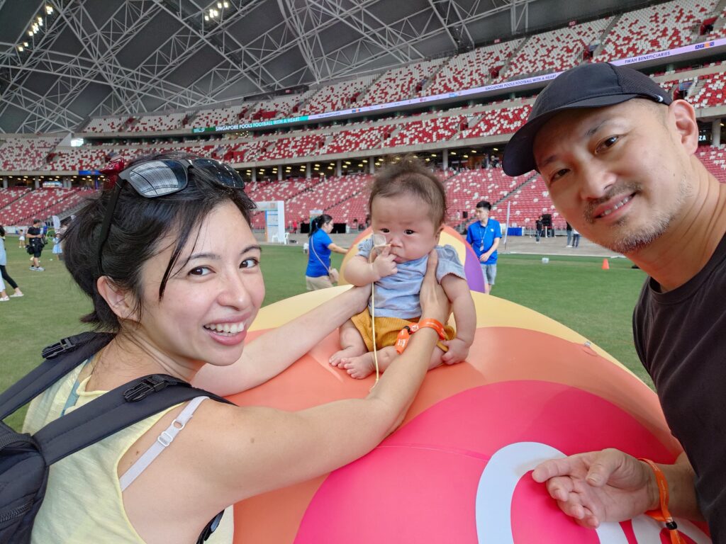 Baby Eva with her parents | Rare Disorders Society (Singapore) [RDSS]