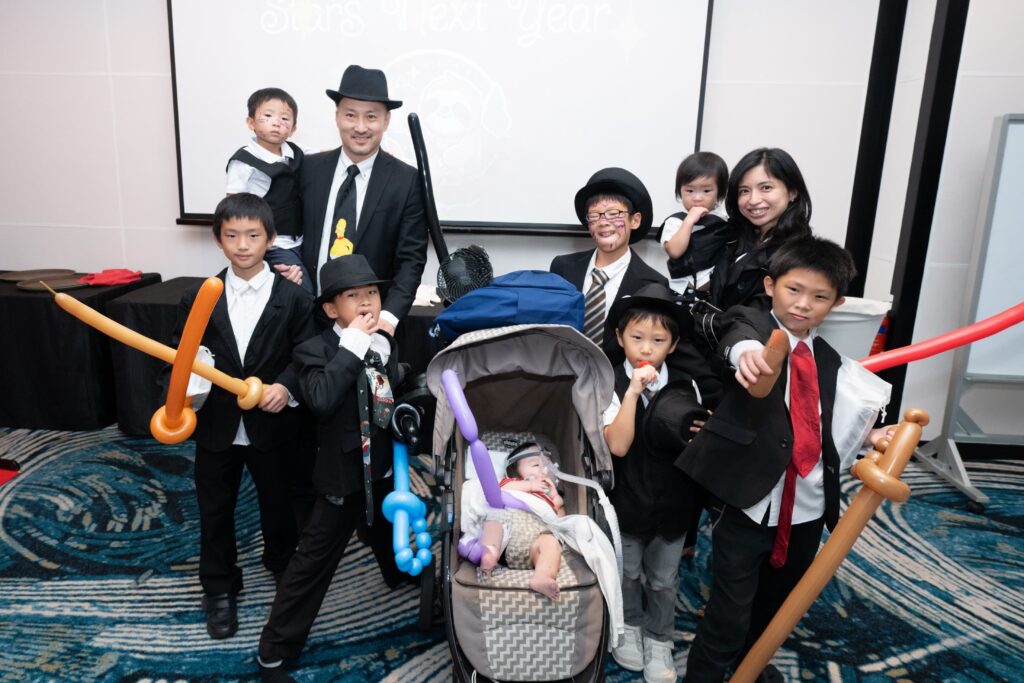 Baby Eva with her parents and 7 older siblings | Rare Disorders Society (Singapore) [RDSS]